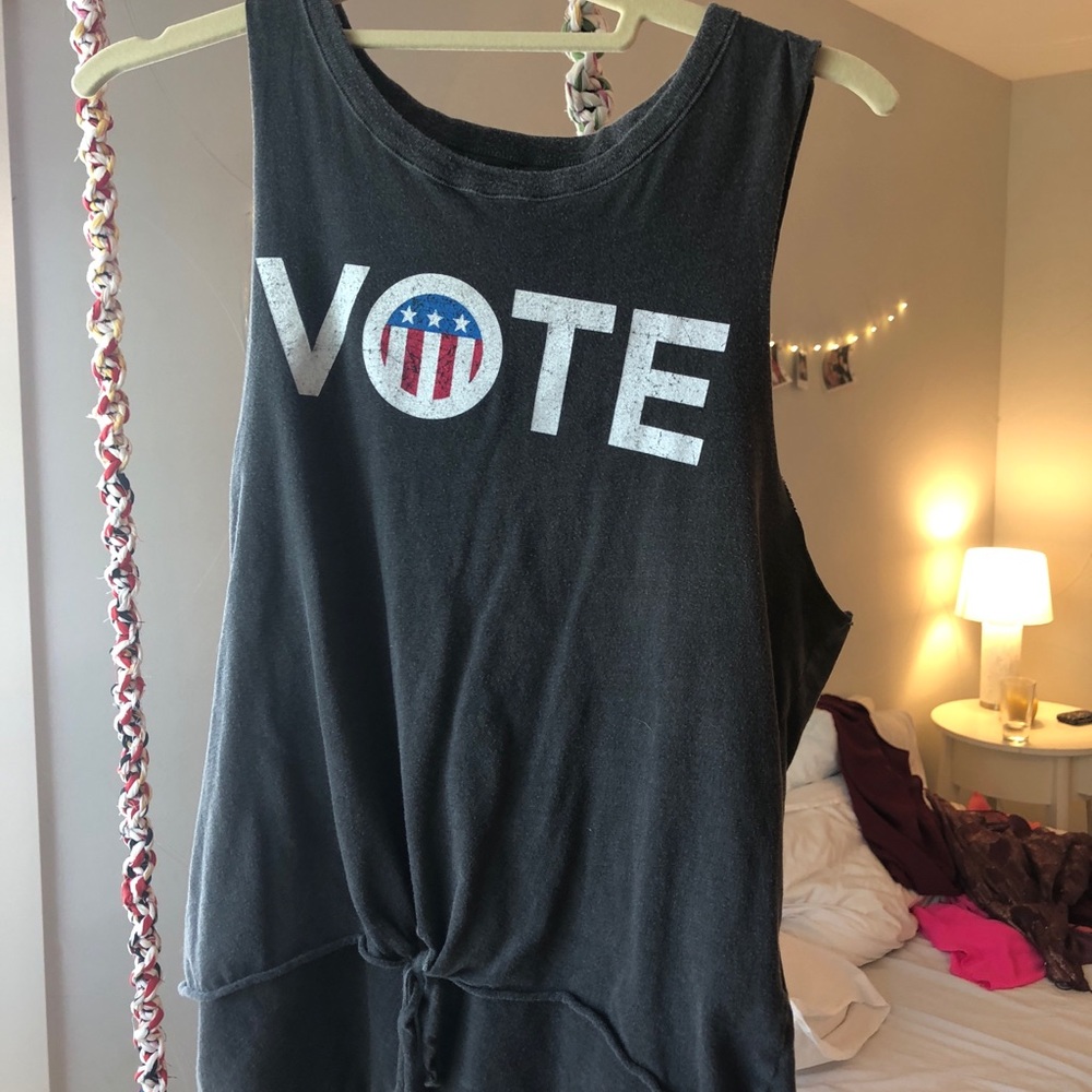 VOTE tank top